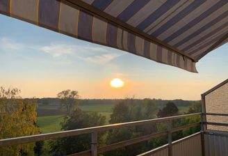 Toller Ausblick vom Balkon