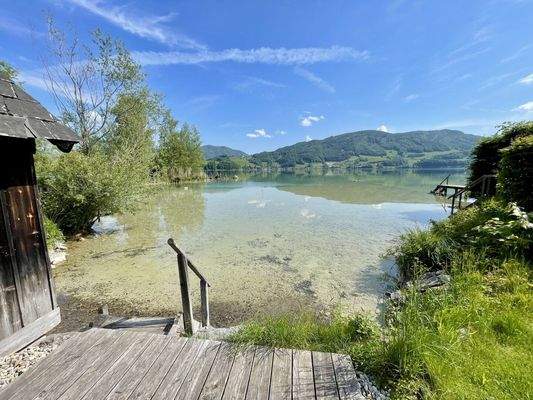 Jederzeit ein Sprung ins kühle Nass!