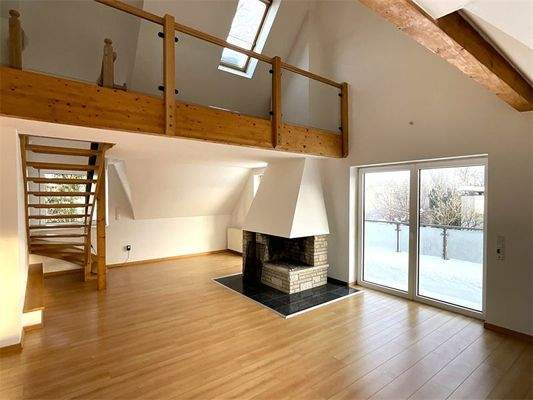 Wohnzimmer Maisonette