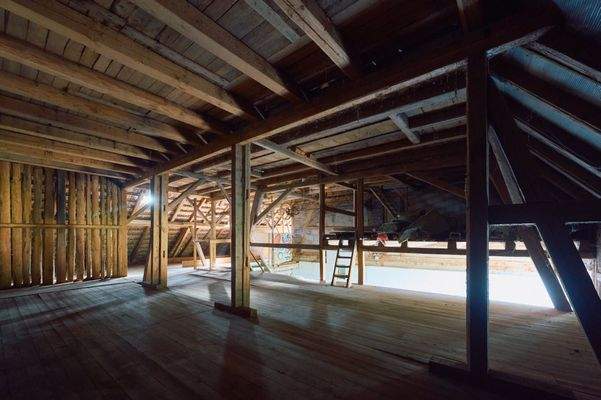 Ökonomiebereich Innenansicht 