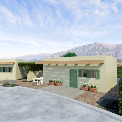 Kreta, Litsarda: Neubau! Einfamilienhaus mit Pool zu verkaufen