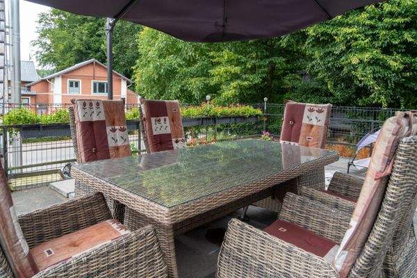 Dachterrasse sitzen EFH