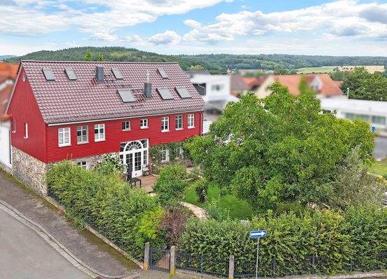 Rückansicht des Hauses