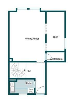 Grundriss Skizze 1.OG