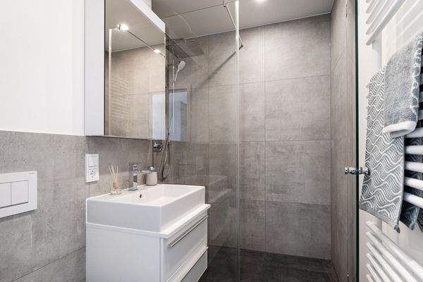 Musterapartment 1 Bad