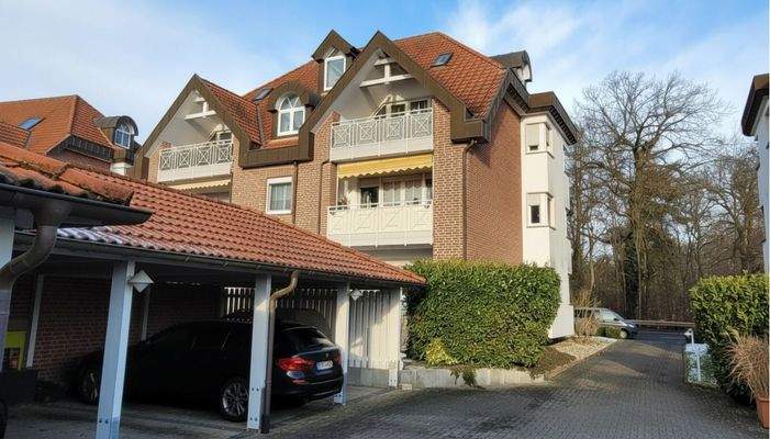 Rückansicht des Hauses