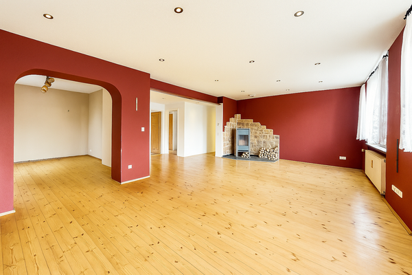 Wohnzimmer im Erdgeschoss