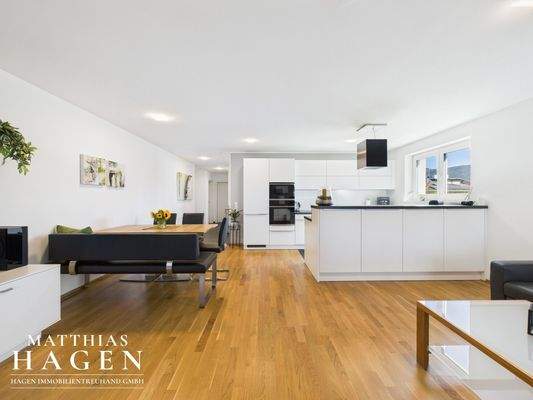 Wohnbereich mit Küche