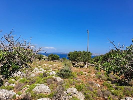 Kreta, Kokkino Chorio: Bebaubares Grundstück mit M