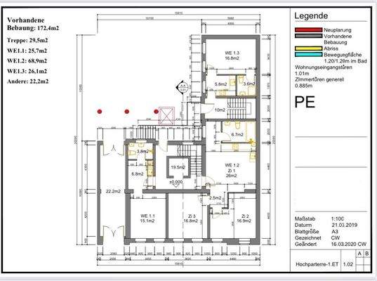 Hochparterre / Bestand
