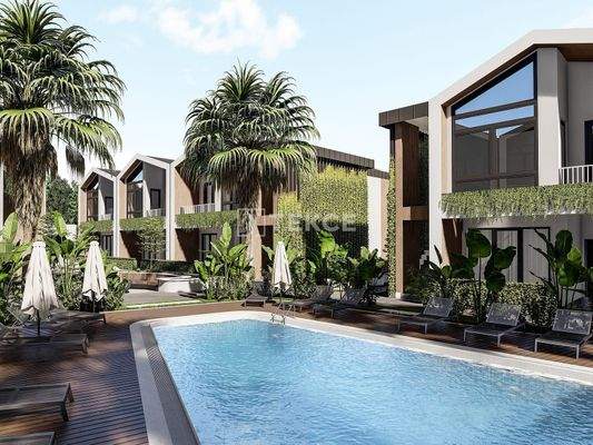 Stylish Flats in a Horizontal Design Complex in Yalova