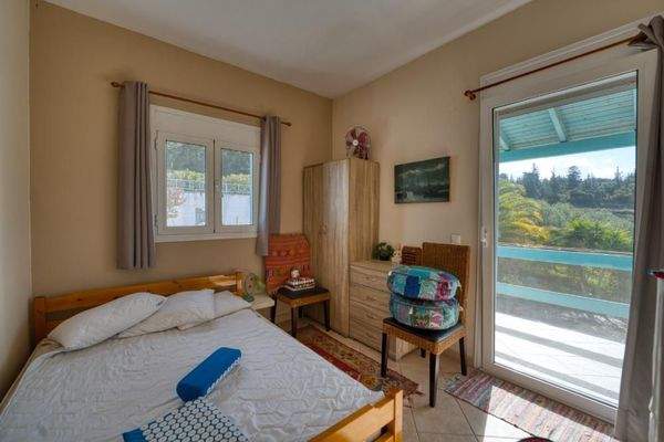 Kreta, Douliana: Faszinierendes Haus mit Meer- und Bergblick