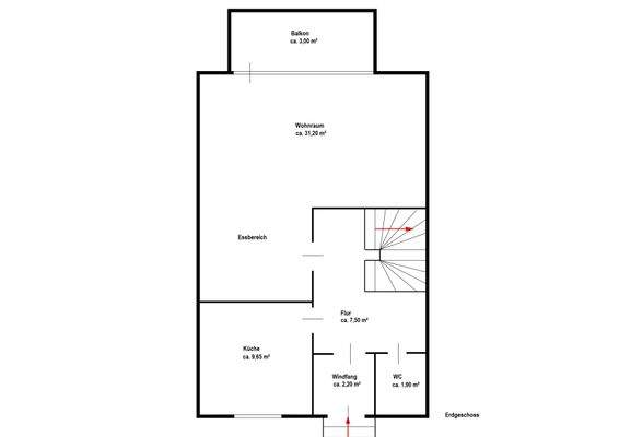 Grundriss Erdgeschoss