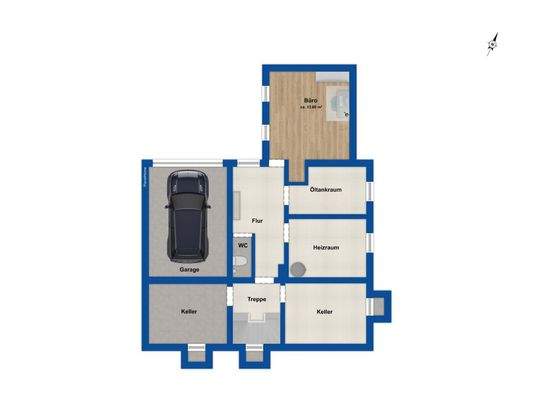 Grundriss Untergeschoss