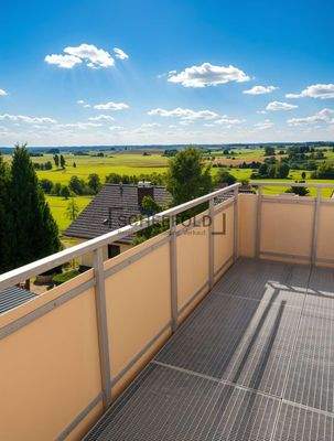 Balkon Dachgeschosswohnung 