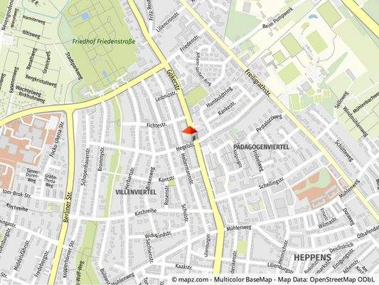 Geolyzer Kartenausschnitt