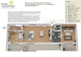 Beispiel 3-Raum-Penthouse-Wohnung, 126m² in A2.4, 3.OG