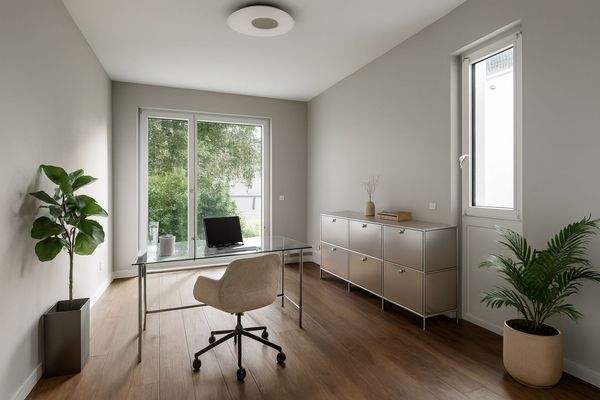 Arbeitszimmer - Rendering