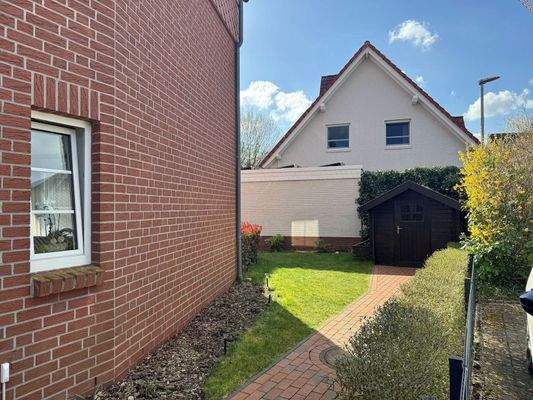 Blickrichtung Garten