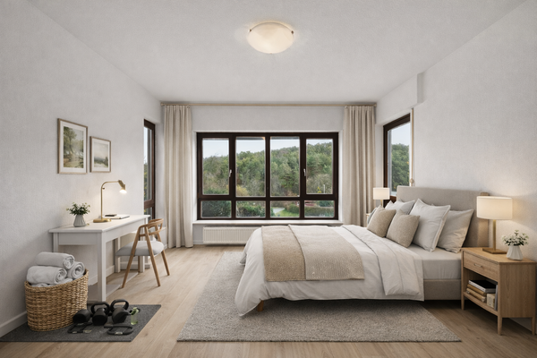 EG | Zimmer, virt. Darstellung als Gästezimmer