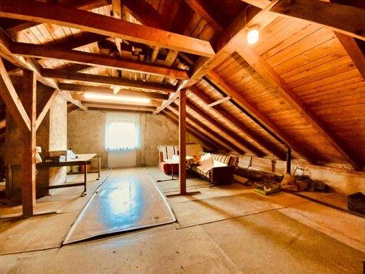 Dachraumausbau möglich