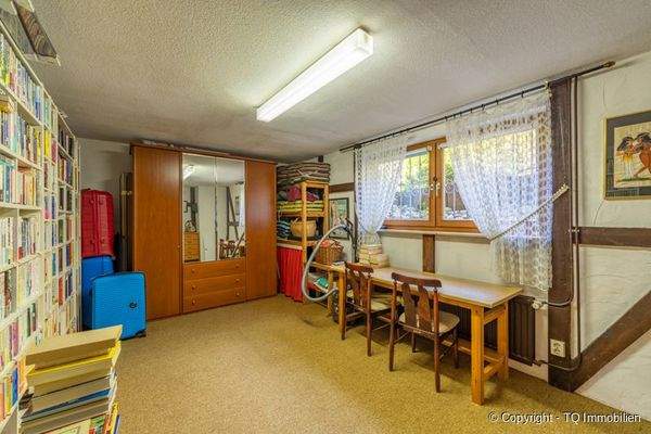 Hobbyraum im Kellergeschoss