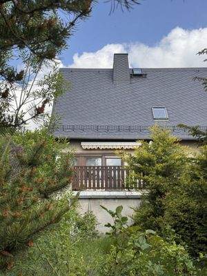 Gartenansicht mit Terrasse