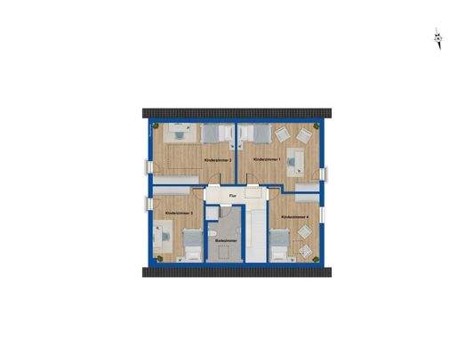 Grundriss - Obergeschoss