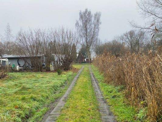 Ansicht Straße am Grundstück