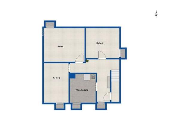 Grundriss Keller