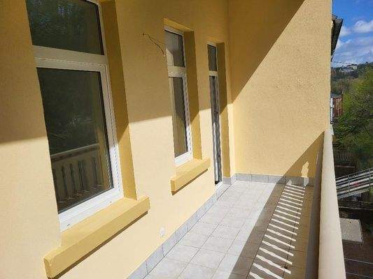 Balkon - saniert, Detail