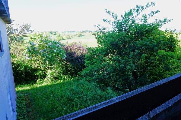 EG Aussicht vom Balkon Küche