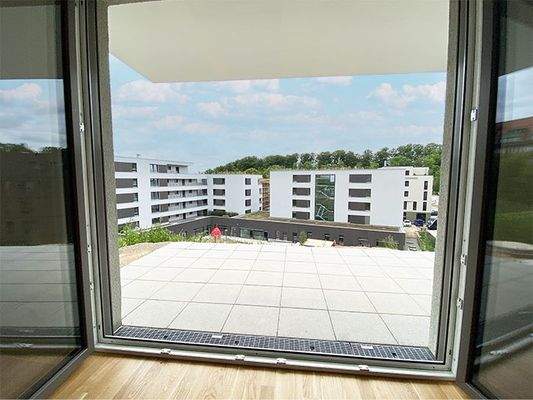 Sonnige Terrasse mit Südausrichtung 