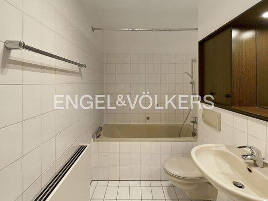 Praktisches Wannenbad