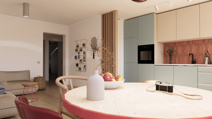 Visualisierung Wohnbereich 