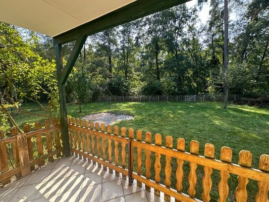 Blick von Terrasse