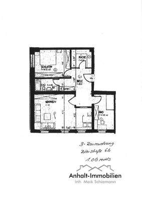 WE 2, 1.OG rechts, Ritterstr. 6 b