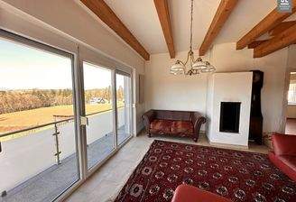 Kaminraum mit großen Fensterflächen F.2