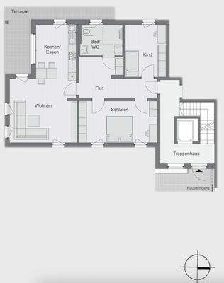 Grundriss - Erdgeschoss links