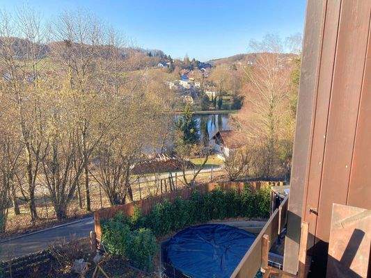 Blick von Balkon 2 Stock