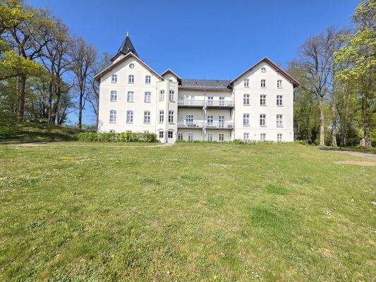Frontansicht, Jagdschloss zu Hohen Niendorf