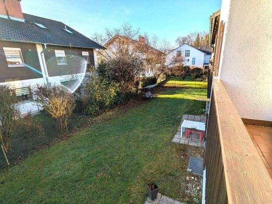 Blick in den Gemeinschaftsgarten