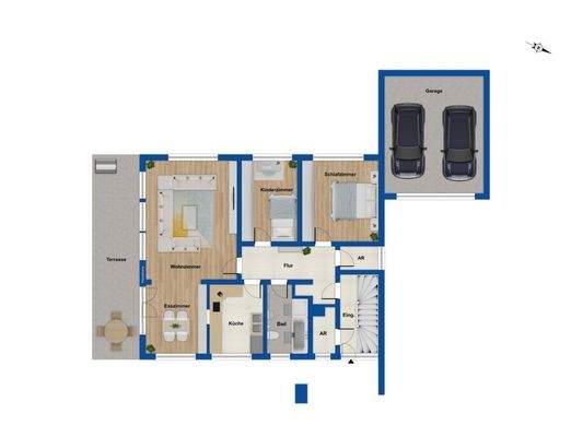 Grundriss Erdgeschoss