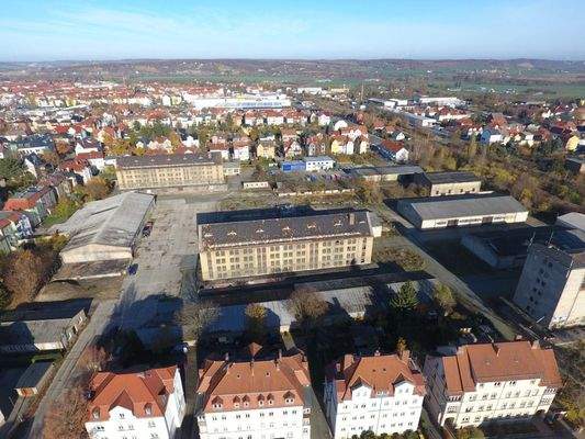 Luftbild 2022 ehm. Bebauung