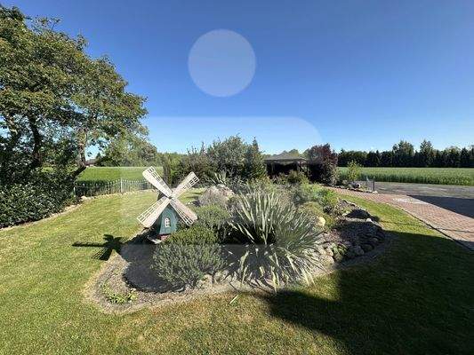 Ansprechend gestaltete Beete