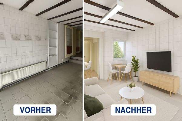 mögliches Vorher/ Nachher