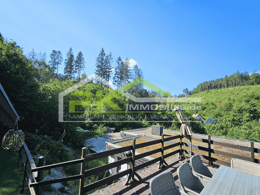 Aussicht von Almhütte