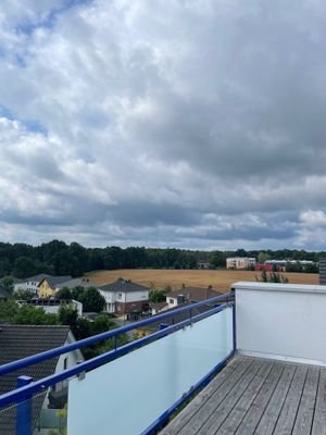 Blick vom Balkon