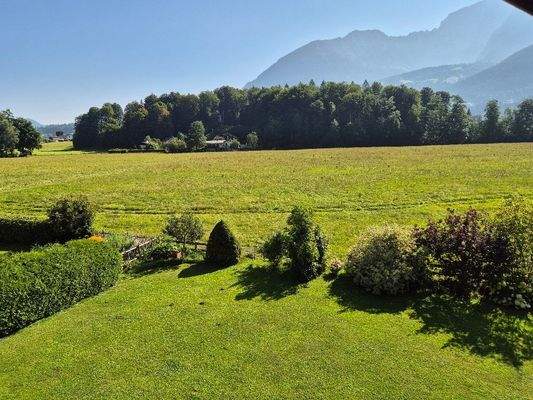 Unverbaubarer Blick auf die Berge...