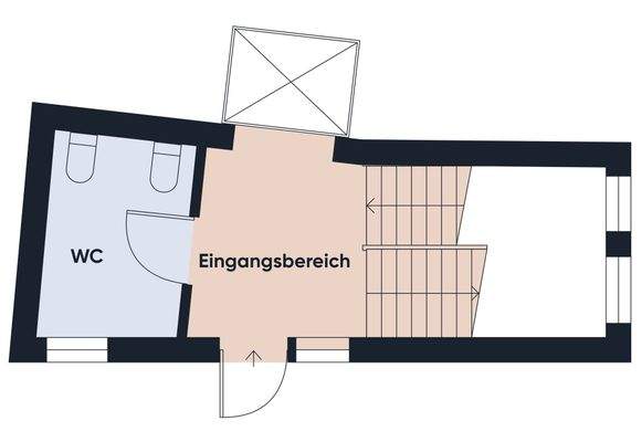 Grundrissplan ohne Maßstab Büro EG